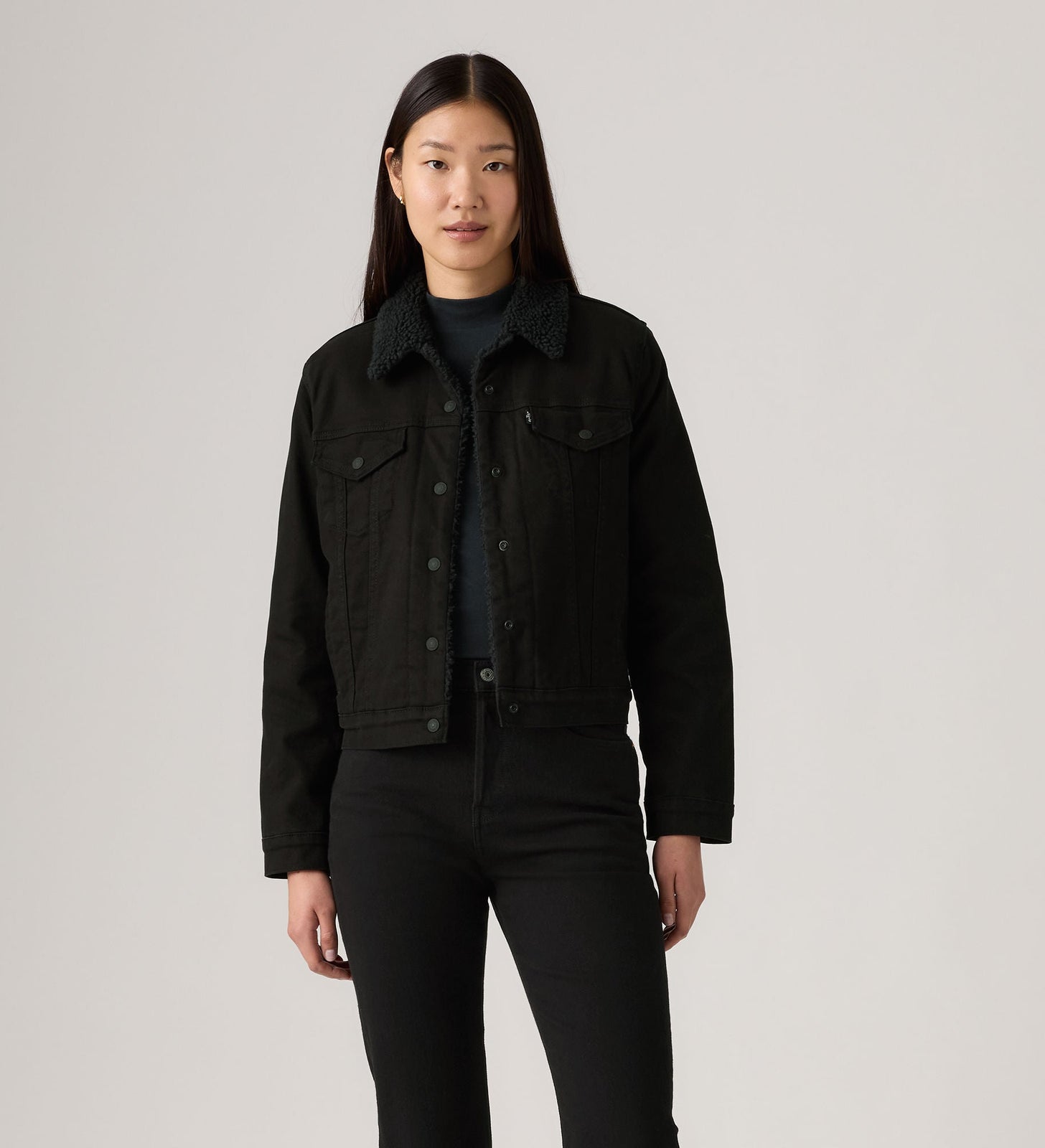 Main 1 - Levi’s® Women's Original Sherpa Trucker Jacket - 361360020