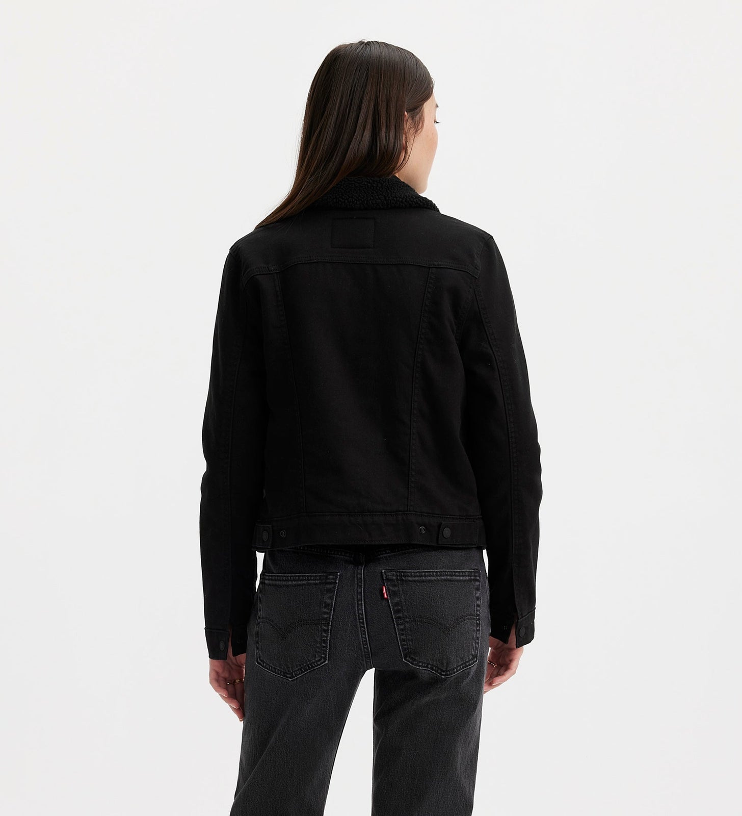 Main 3 - Levi’s® Women's Original Sherpa Trucker Jacket - 361360020