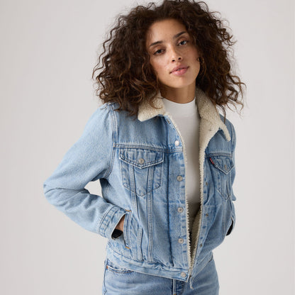 Thumbnail 3 - Levi’s® Women's Original Sherpa Trucker Jacket - 361360071