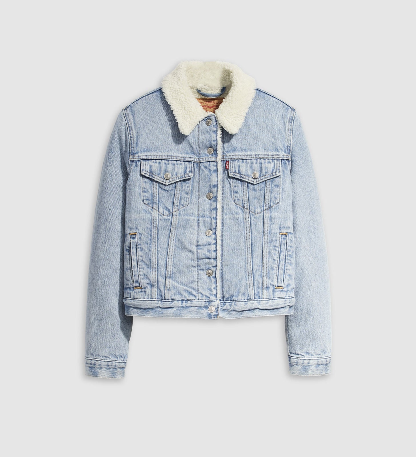 Main 5 - Levi’s® Women's Original Sherpa Trucker Jacket - 361360071
