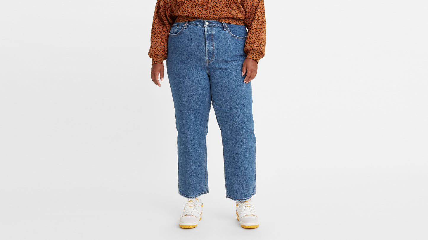 Levi’s® Women's Ribcage Straight Ankle Jeans (Plus Size)