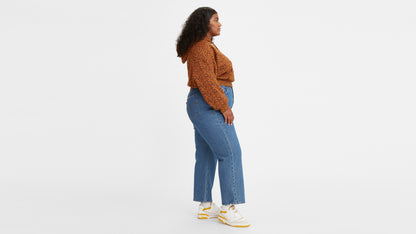 Levi’s® Women's Ribcage Straight Ankle Jeans (Plus Size)