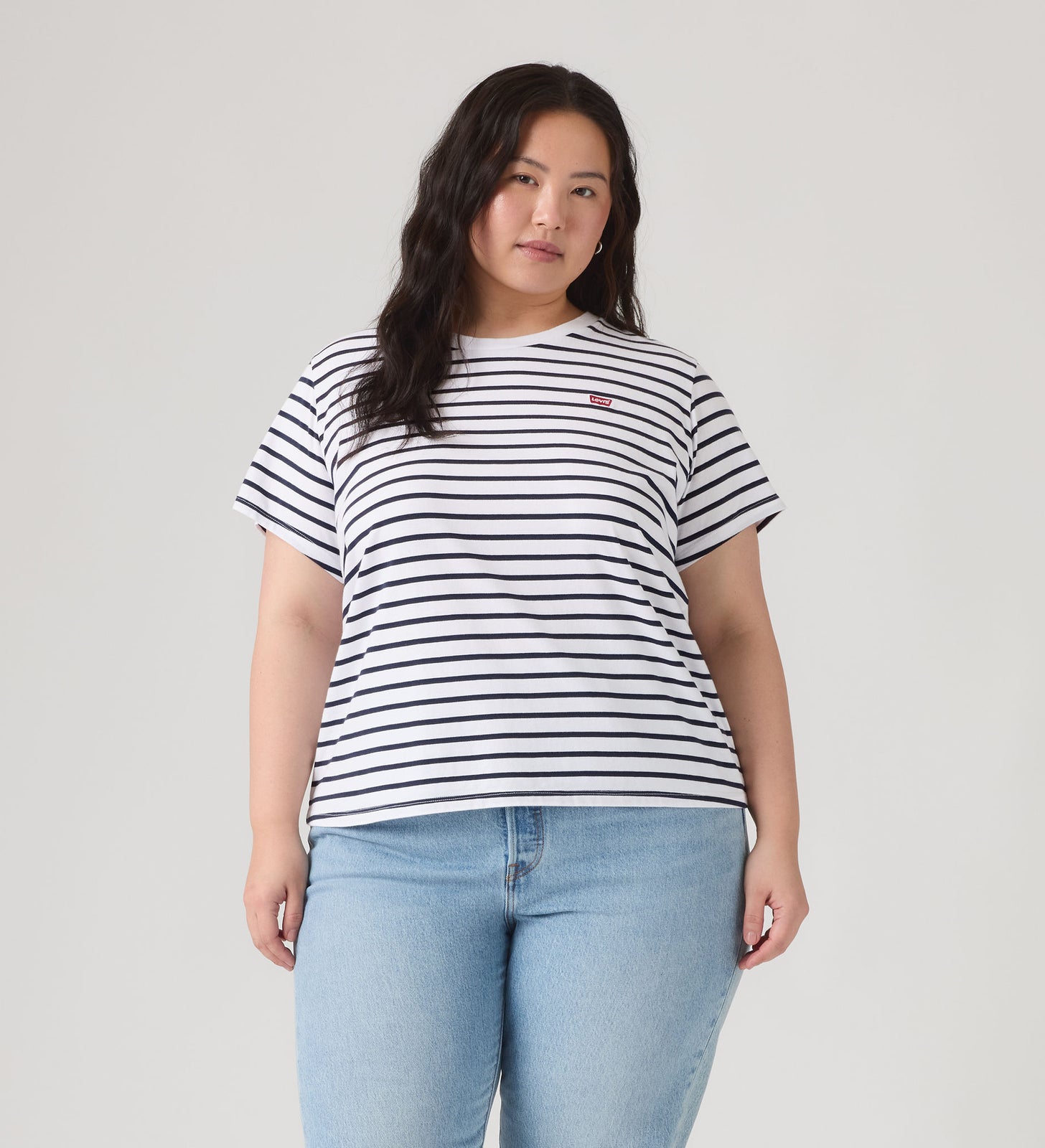 Main 3 - Levi's® Women's Perfect T-Shirt (Plus Size) - 734780065
