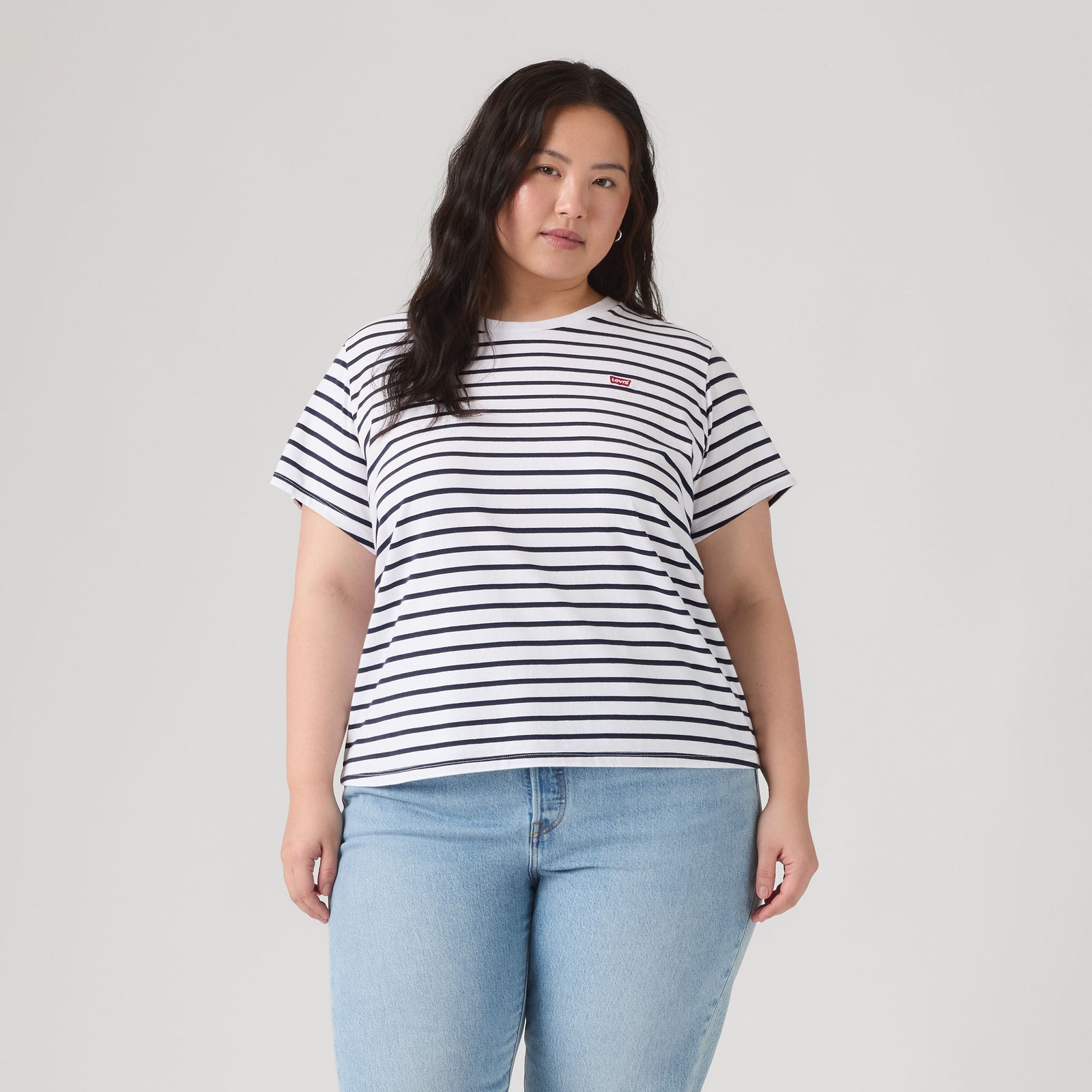 Main 3 - Levi's® Women's Perfect T-Shirt (Plus Size) - 734780065