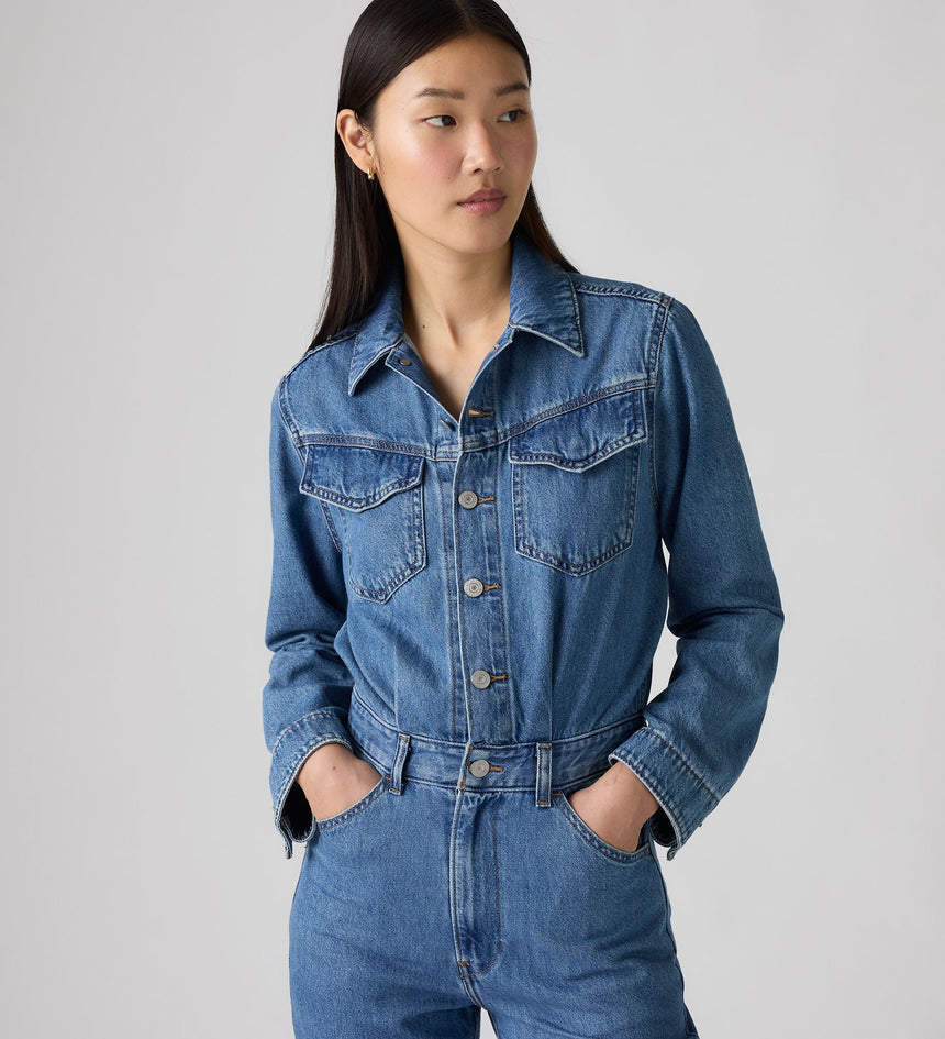 Main 5 - Levi's® Women's Western Jumpsuit - A86470002
