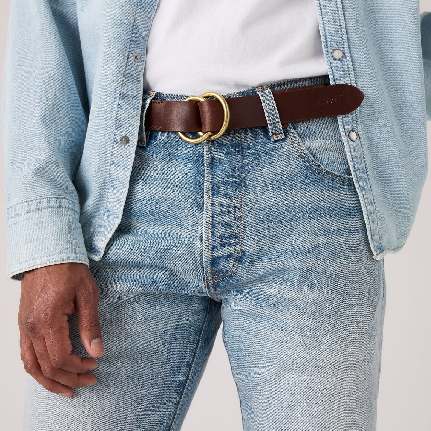 Levi's® Men's Camden Ring Belt