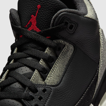 Thumbnail 4 - Air Jordan 3 x Levi’s®
Black Denim Sneakers - 008M80000