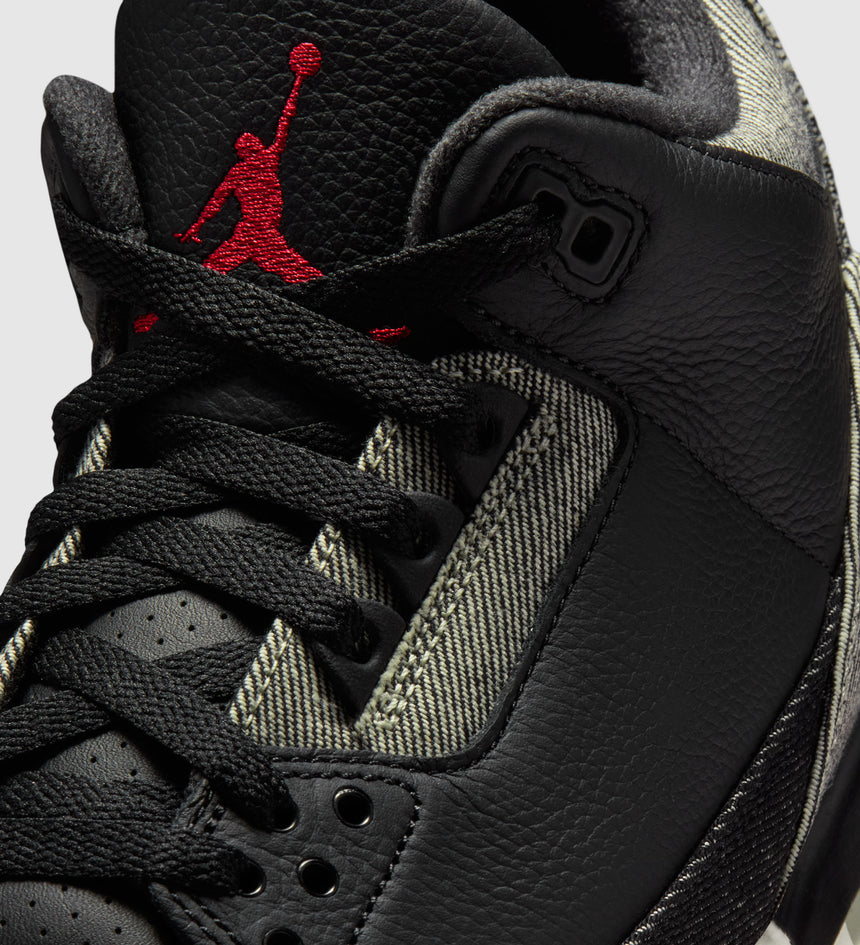 Main 4 - Air Jordan 3 x Levi’s®
Black Denim Sneakers - 008M80000
