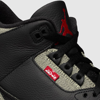 Thumbnail 6 - Air Jordan 3 x Levi’s®
Black Denim Sneakers - 008M80000