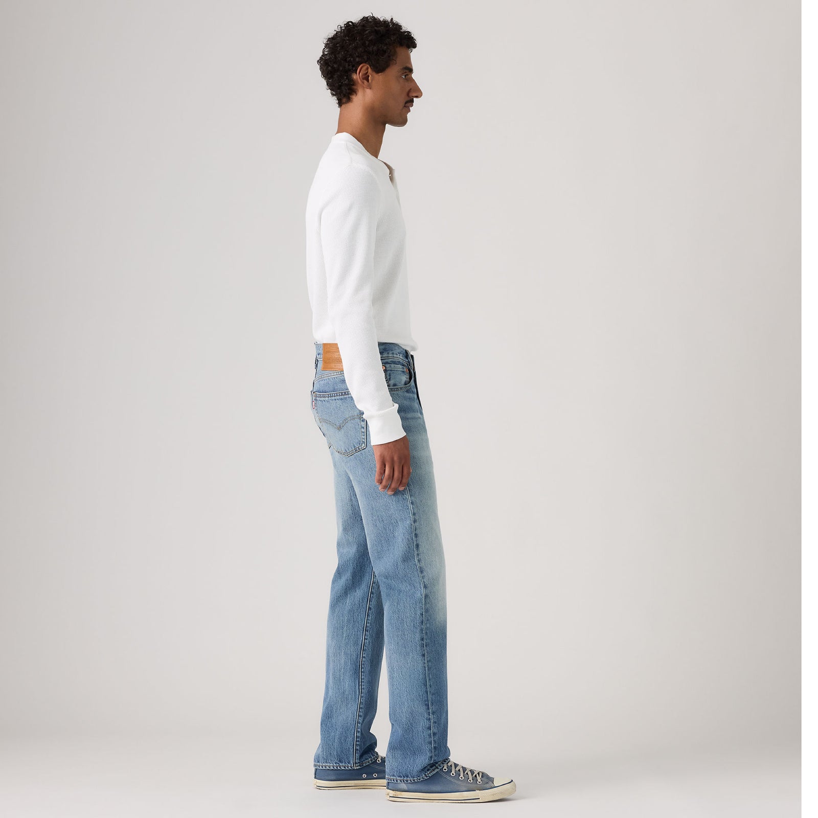 Main 3 - Levi's® Men's 555™ Relaxed Straight Jeans - 000LO0004