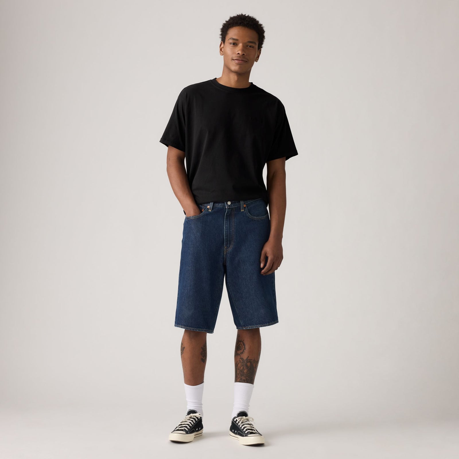 Main 2 - Levi's® Men's 478 Baggy Shorts - 001JM0009