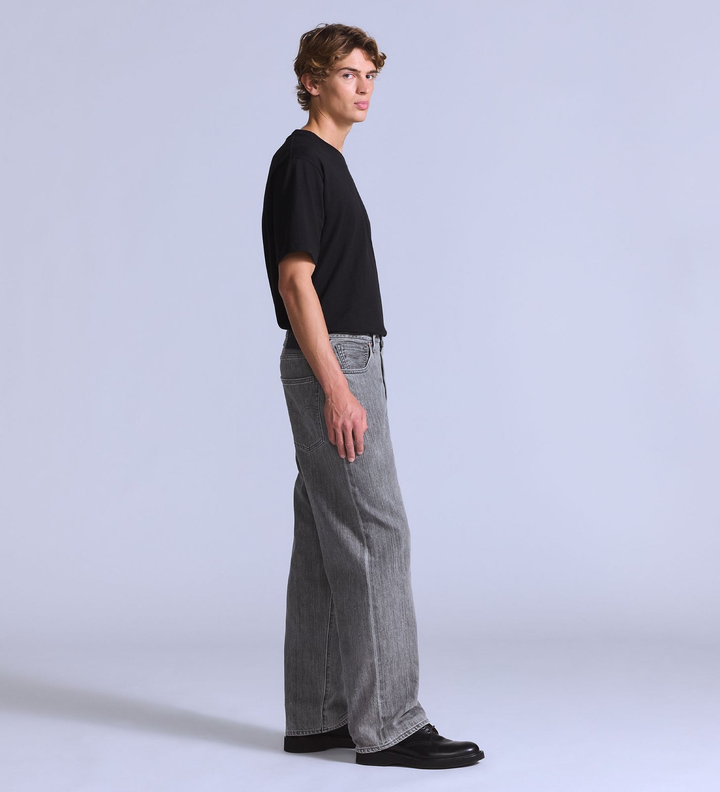 Main 4 - Levi's® Blue Tab™ Men's Marker Selvedge Loose Jeans - 001LN0004