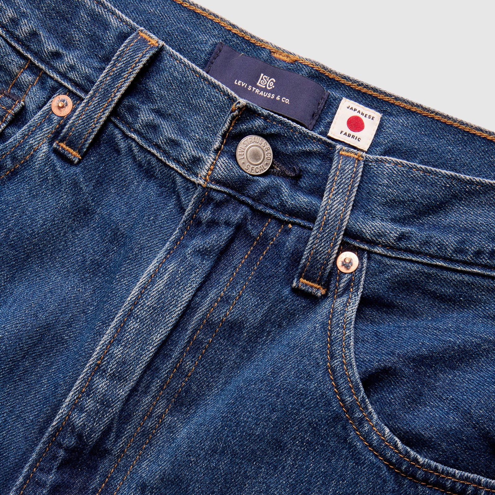 Main 10 - Levi's® Blue Tab™ Men's Marker Selvedge Loose Jeans - 001LN0007