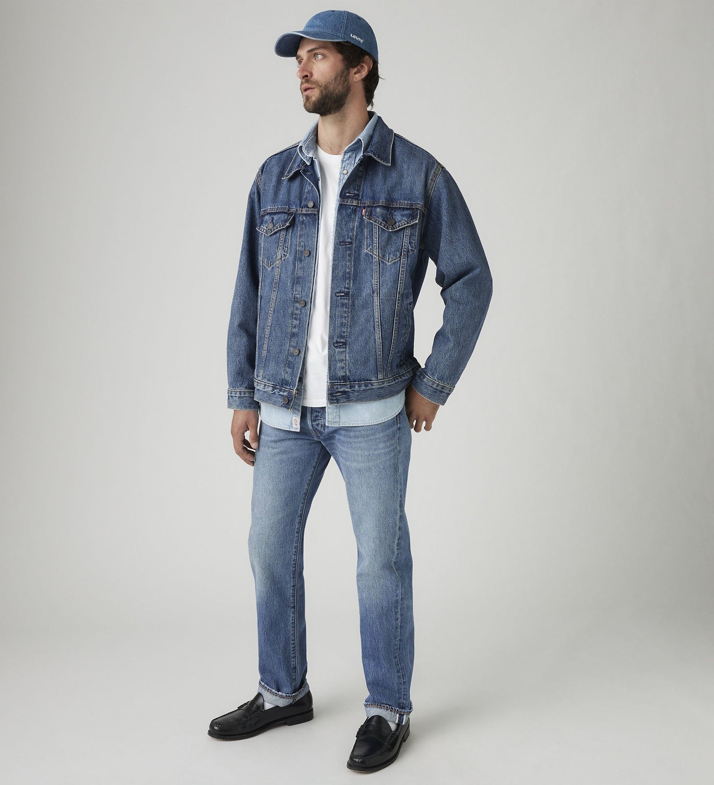 Main 4 - Levi's® Men's 501® Original Jeans - 005013656
