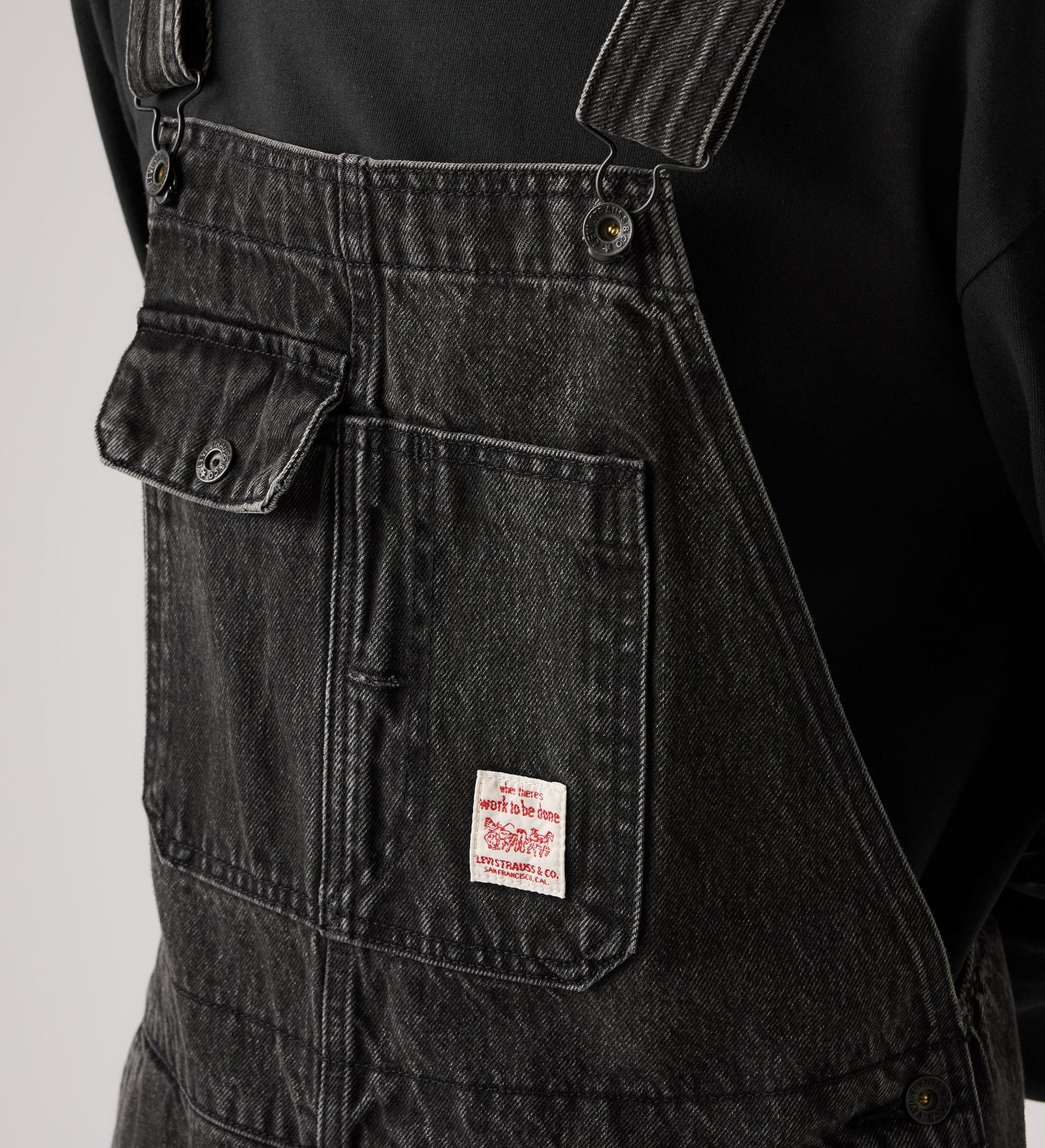 Main 7 - Levi's® Men's Loose Overalls - 0057W0010