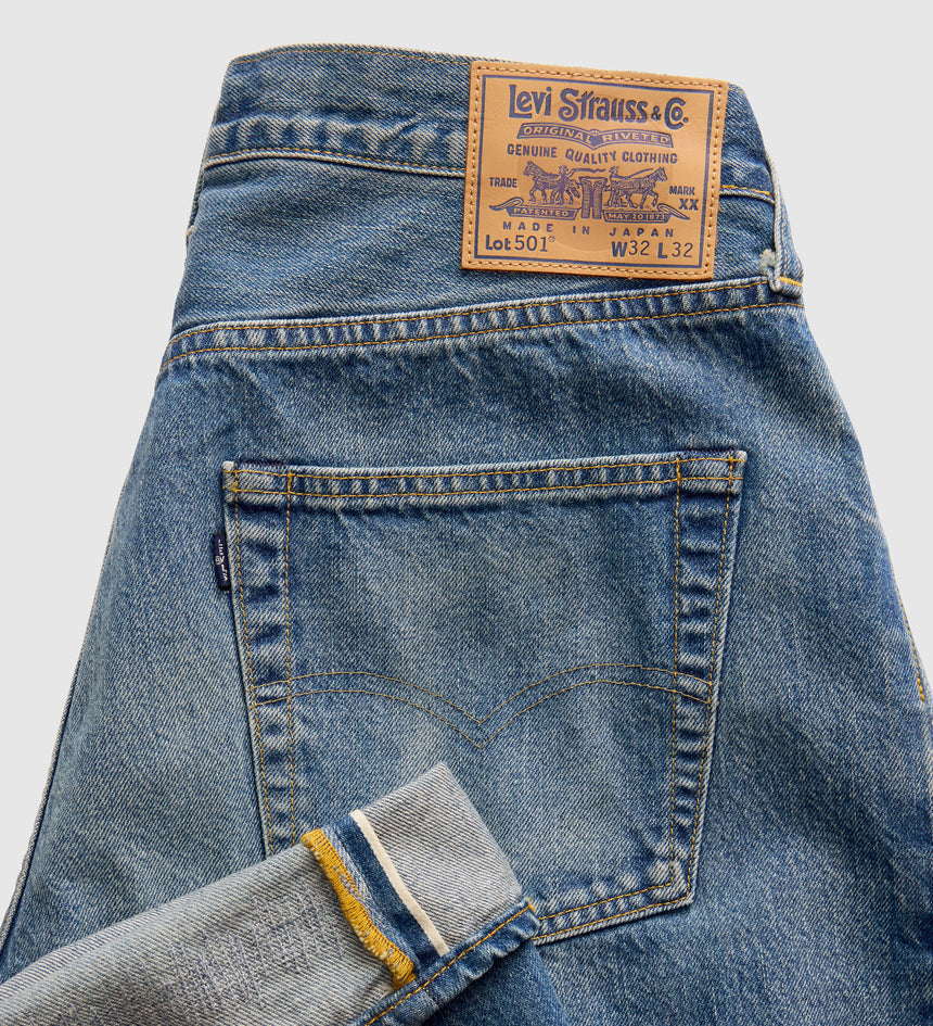 Main 10 - Levi's® Blue Tab™ Men's 1980s 501® Customized Jeans - 006BZ0000