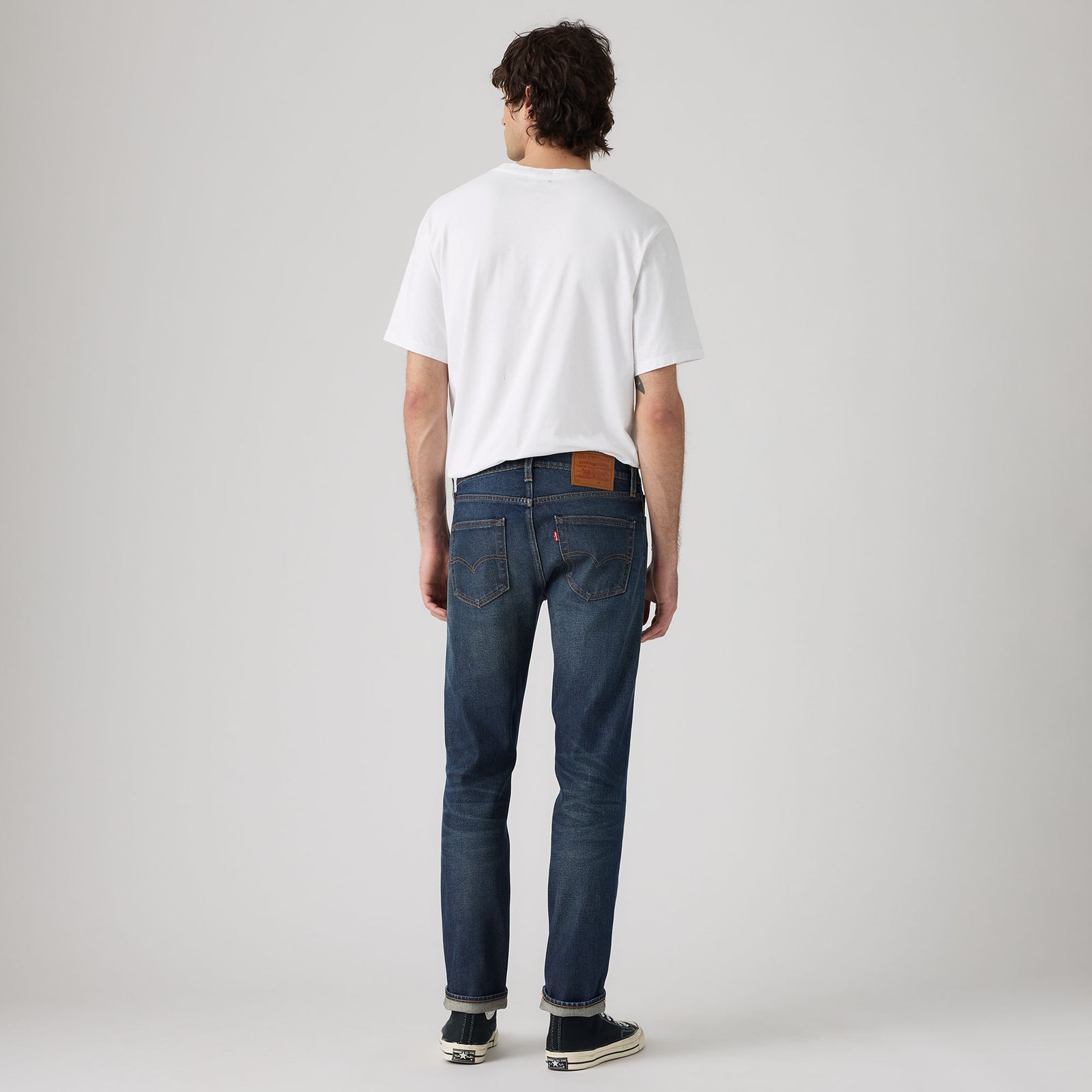 Main 4 - Levi's® Men's 511 Slim Selvedge Jeans - 045116527
