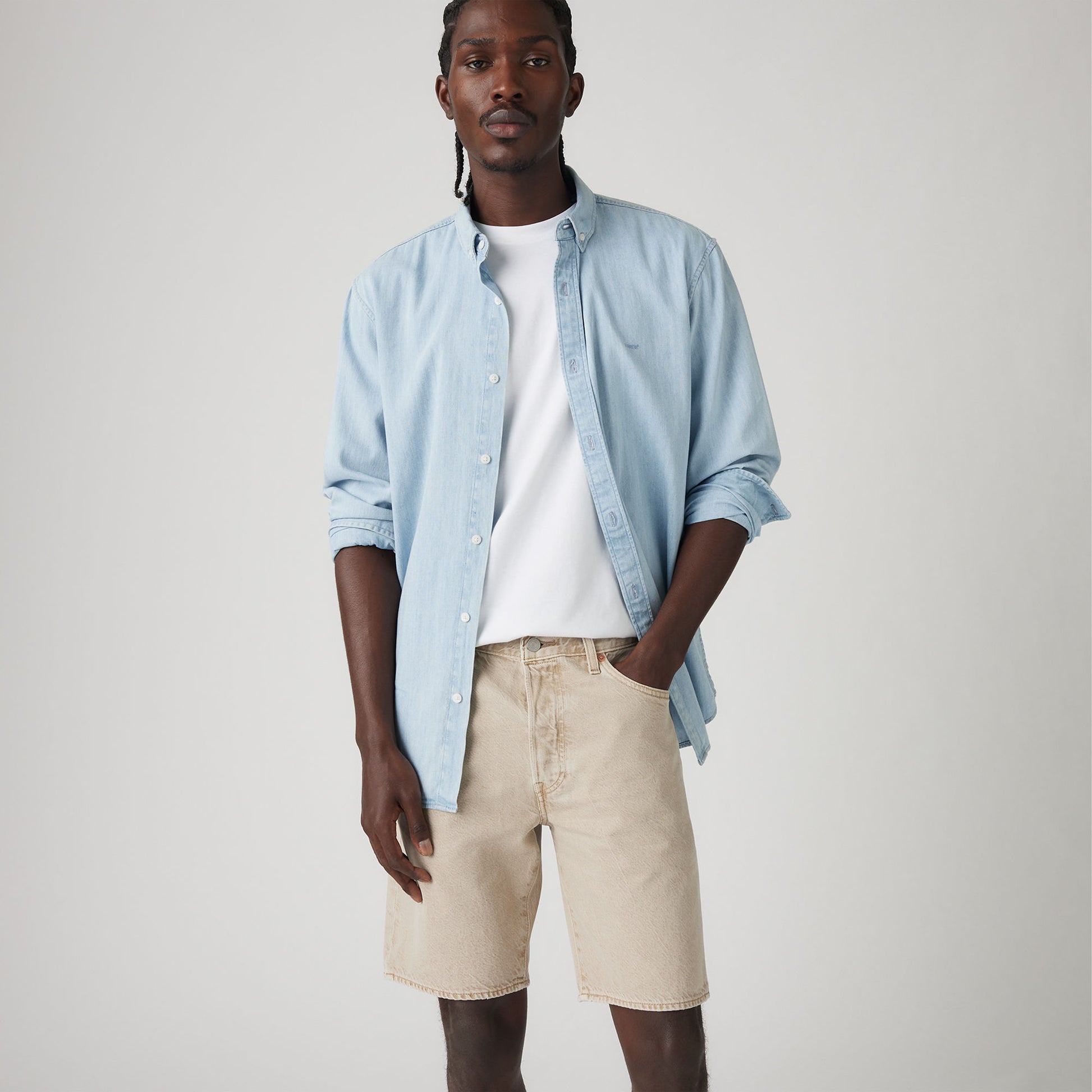 Main 4 - Levi's® Men's 501® Original Lightweight Shorts - 365120268