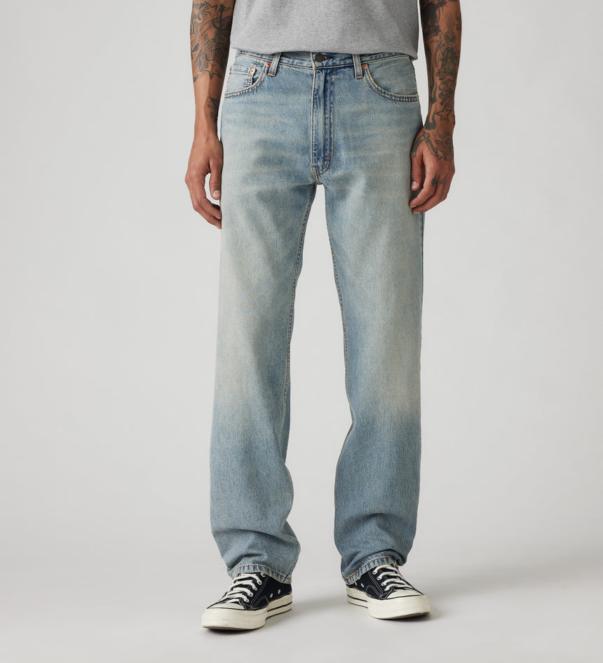 Main 5 - Levi's® Men's 555™ Relaxed Straight Jeans - A72230015