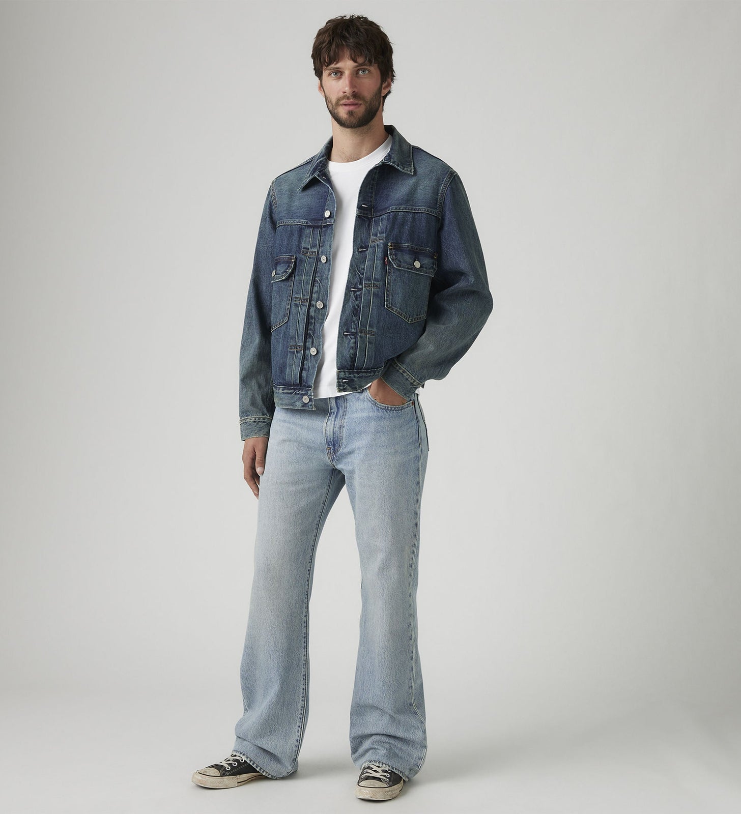 Main 4 - Levi's® Men's 567™ Relaxed Flare Jeans - A86300001
