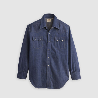 Thumbnail 5 - Levi's® Vintage Clothing Men's 1955 Shorthorn Sawtooth Shirt - 001L70002