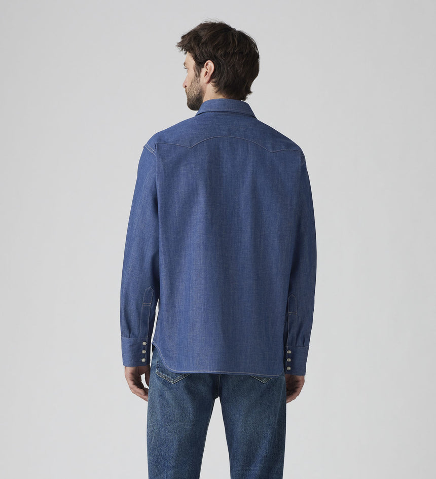 Main 3 - Levi's® Vintage Clothing Men's 1955 Shorthorn Sawtooth Shirt - 001L70002