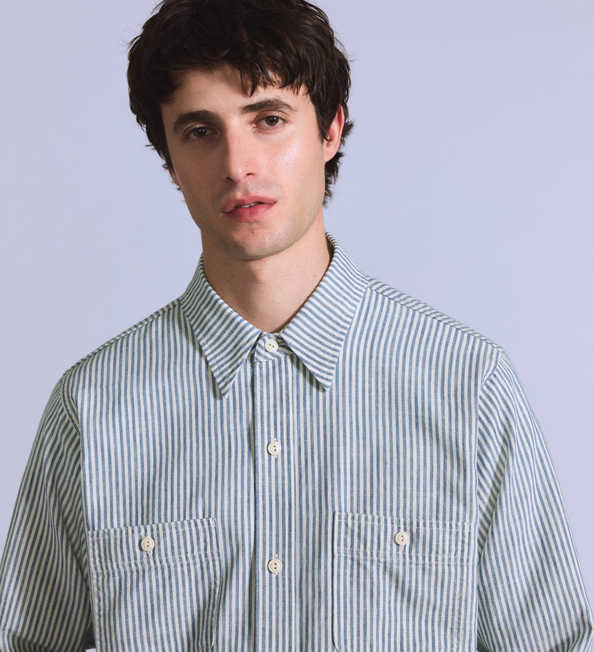 Main 4 - Levi's® Blue Tab™ Men's Work Shirt - 001LH0001