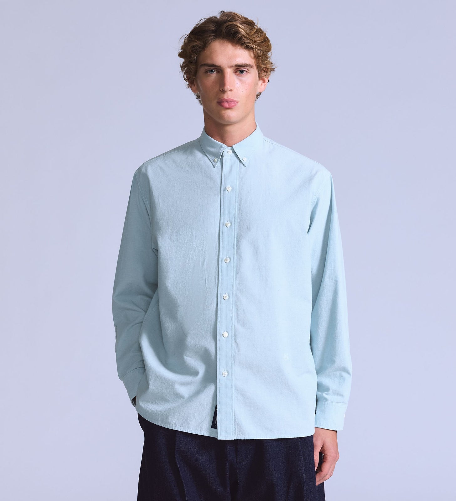 Main 1 - Levi's® Men's Blue Tab™ Relaxed Button-Up Shirt - 001LI0003
