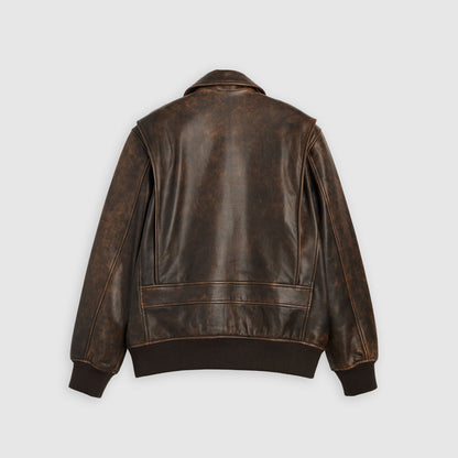 Thumbnail 7 - Levi's® Men's Clayton Leather Aviator Jacket - 003AU0000