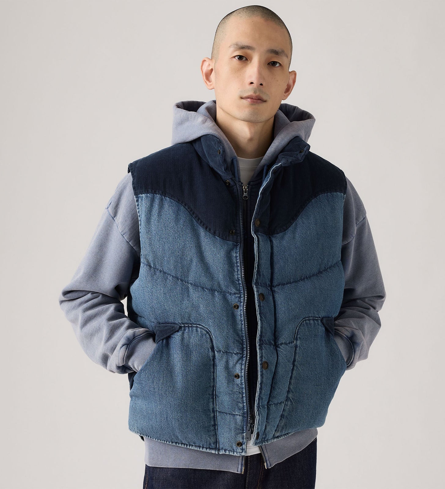 Main 3 - Levi's® Men Wild West Vest - 003GQ0000