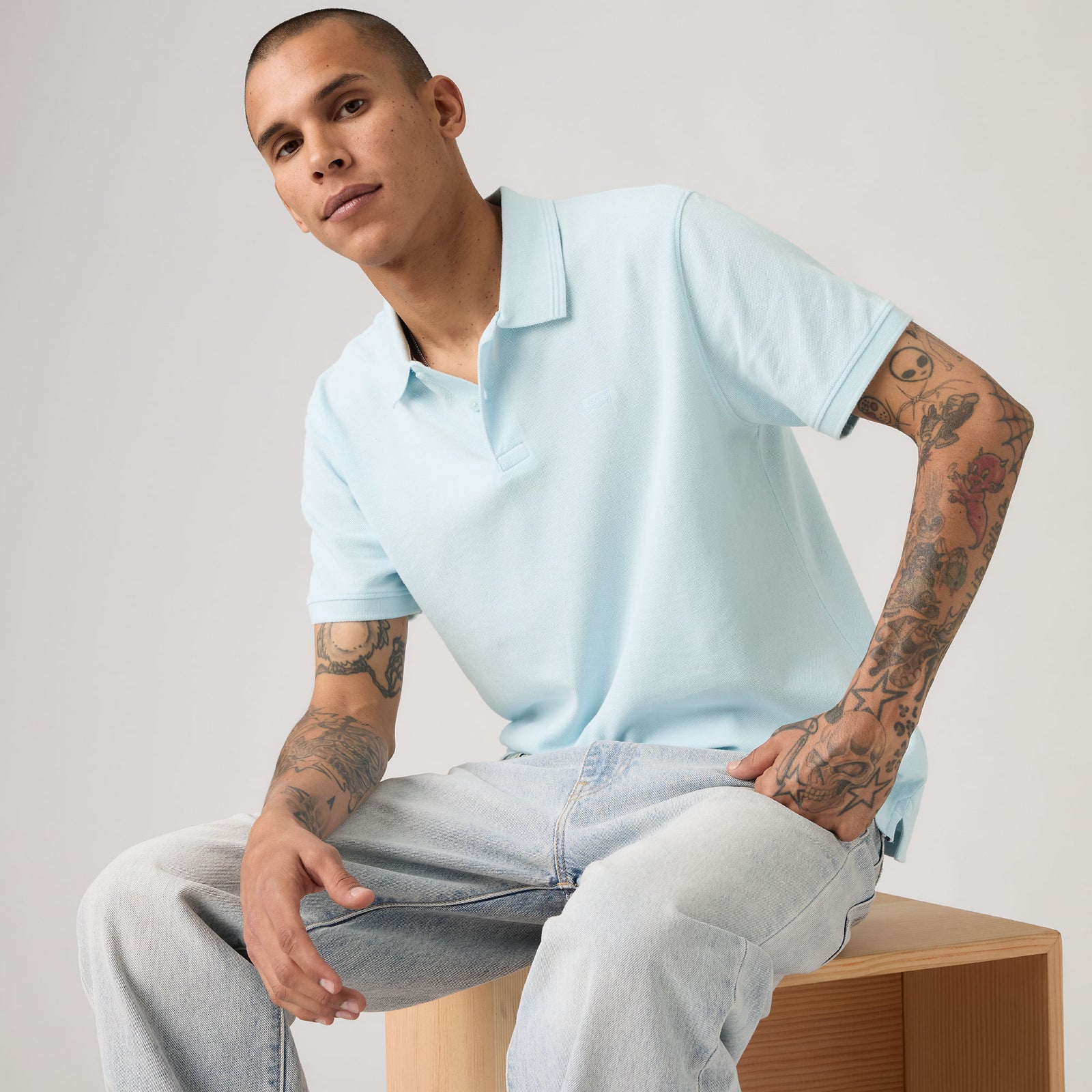 Main 4 - Levi's® Men's Original Polo - 005FM0005