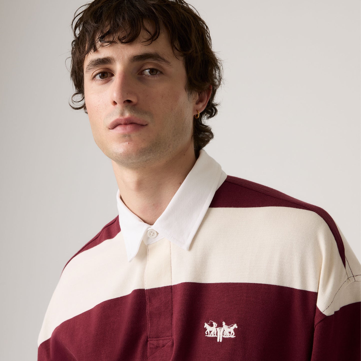 Levi's® Men's Hudson Boxy Rugby Shirt