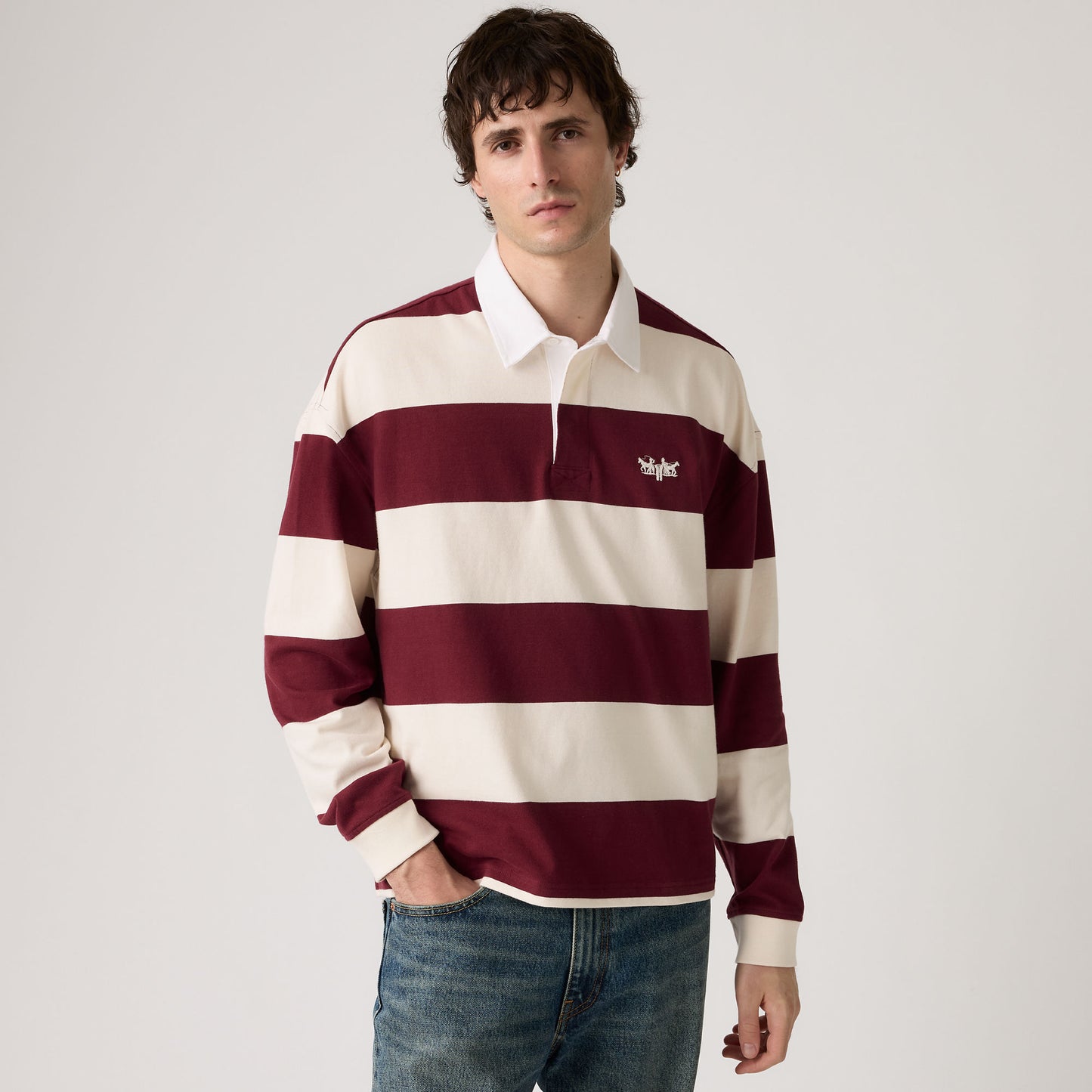 Levi's® Men's Hudson Boxy Rugby Shirt
