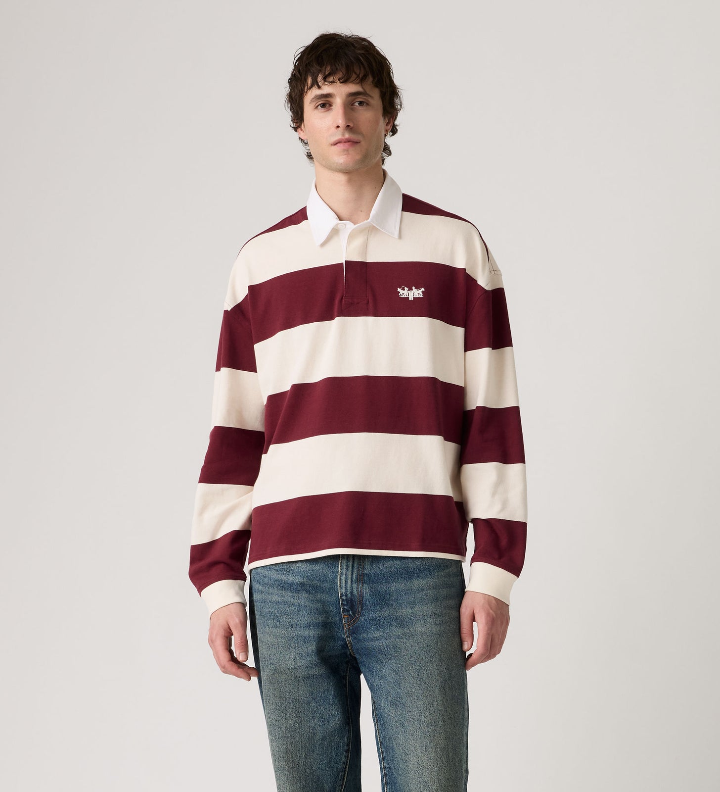 Main 2 - Levi's® Men's Hudson Boxy Rugby Shirt - 005FO0000