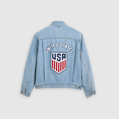 Thumbnail 8 - Levi's® U.S. Soccer Type II Trucker Jacket - 006GH0000