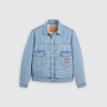 Thumbnail 7 - Levi's® U.S. Soccer Type II Trucker Jacket - 006GH0000