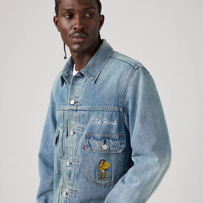 Thumbnail 4 - Levi's® France Football Type II Trucker Jacket - 006GH0002