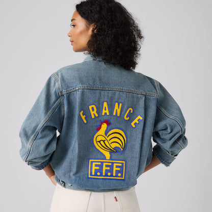 Thumbnail 5 - Levi's® France Football Type II Trucker Jacket - 006GH0002