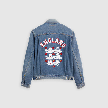 Thumbnail 10 - Levi's® England Football Type II Trucker Jacket - 006GH0006