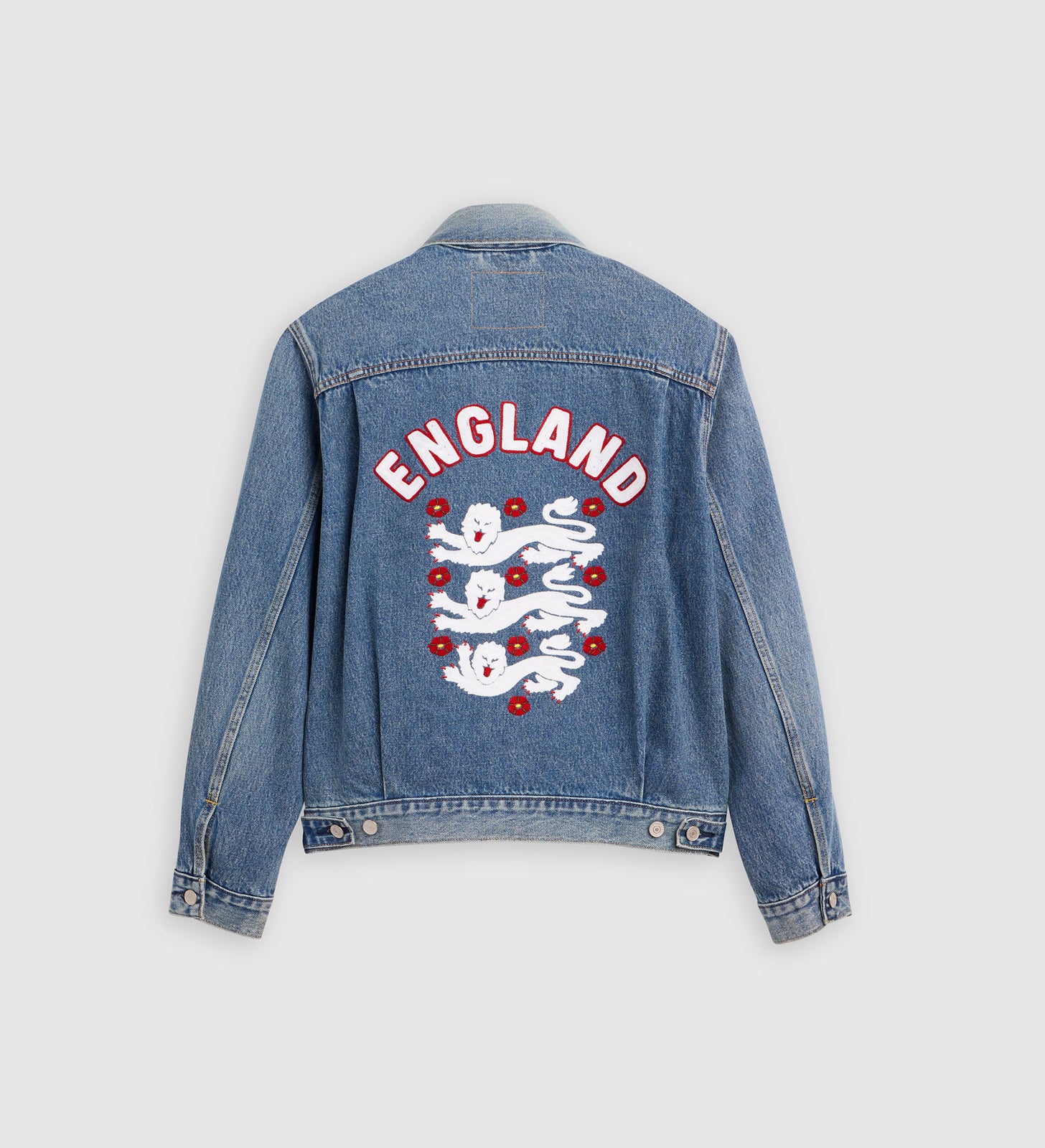 Main 10 - Levi's® England Football Type II Trucker Jacket - 006GH0006