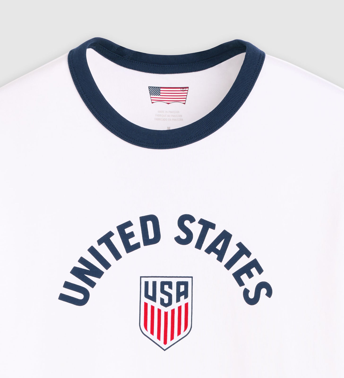 Main 6 - Levi's® U.S. Soccer Ringer Tee - 006GW0000