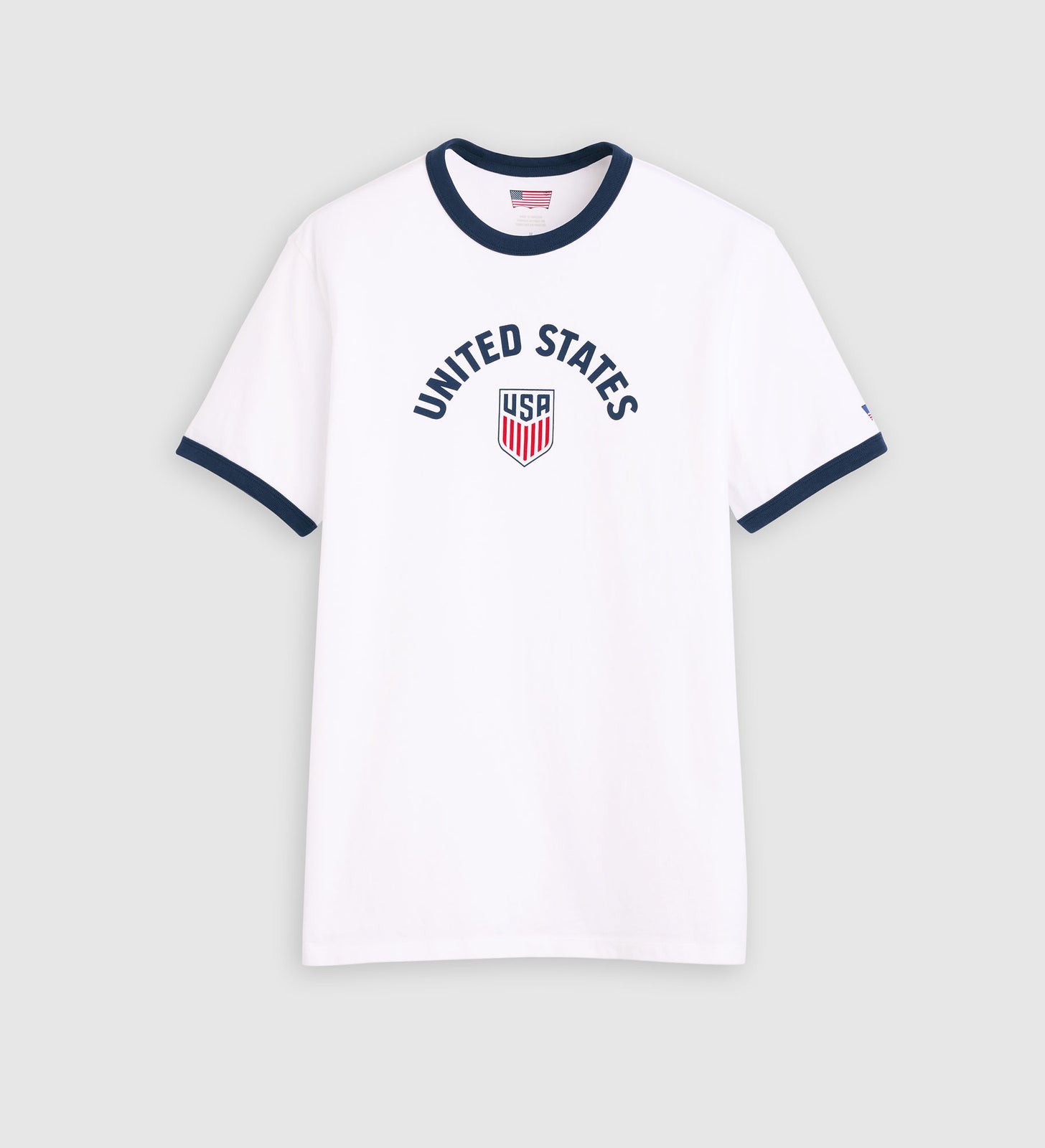 Main 5 - Levi's® U.S. Soccer Ringer Tee - 006GW0000