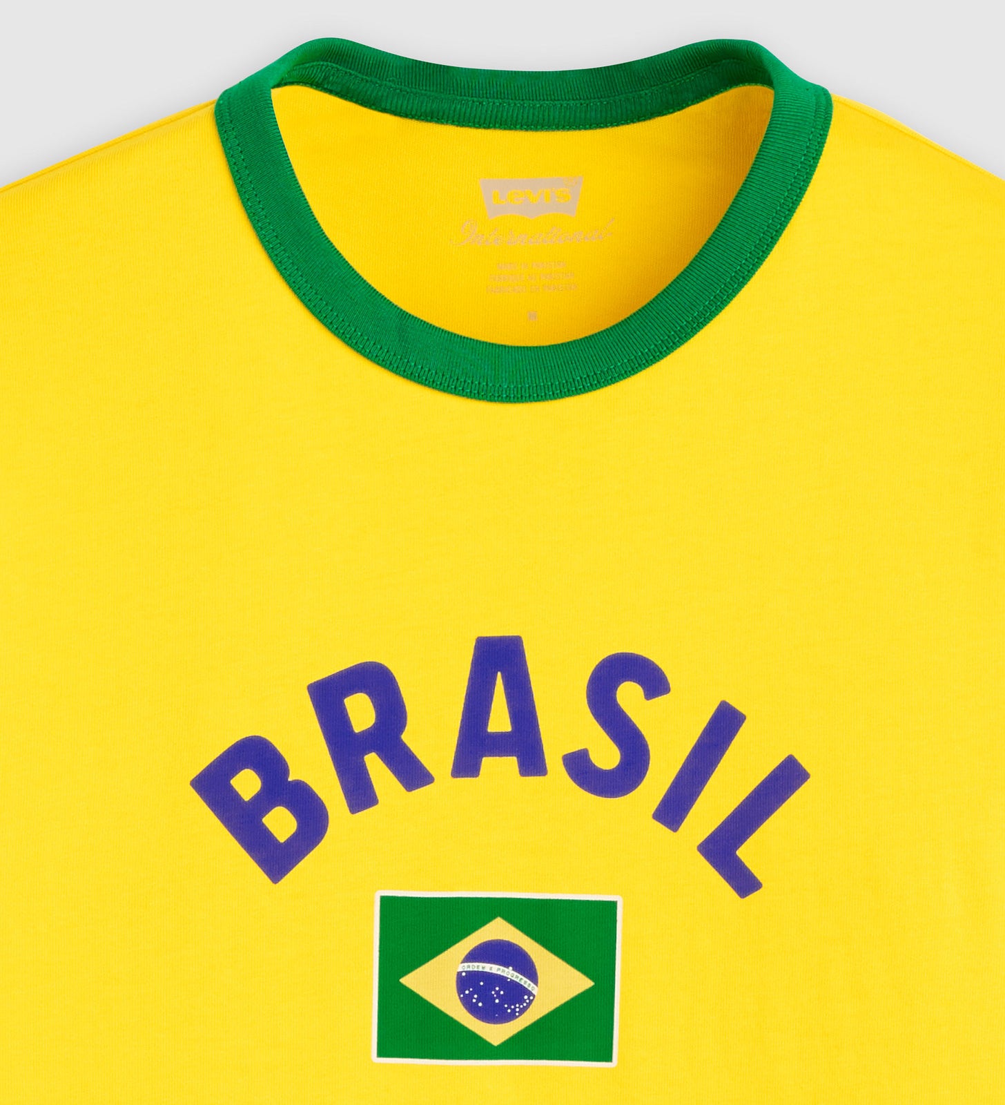 Main 6 - Levi's® Brazil Men's Ringer Tee - 006GW0001