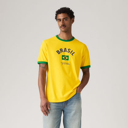 Thumbnail 1 - Levi's® Brazil Men's Ringer Tee - 006GW0001