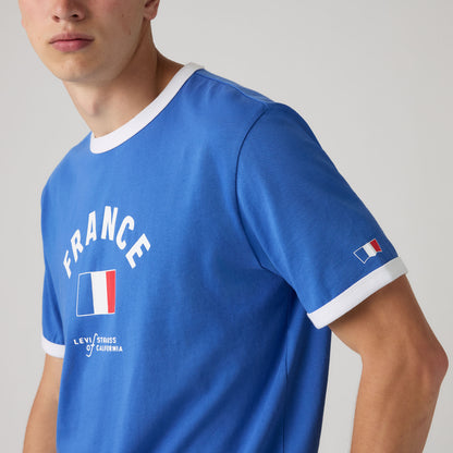 Thumbnail 4 - Levi's® France Men's Ringer Tee - 006GW0002