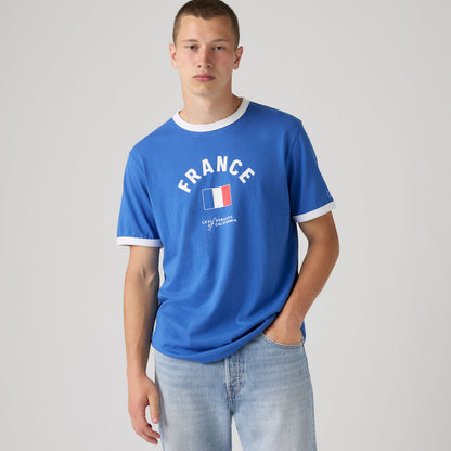 Thumbnail 2 - Levi's® France Men's Ringer Tee - 006GW0002