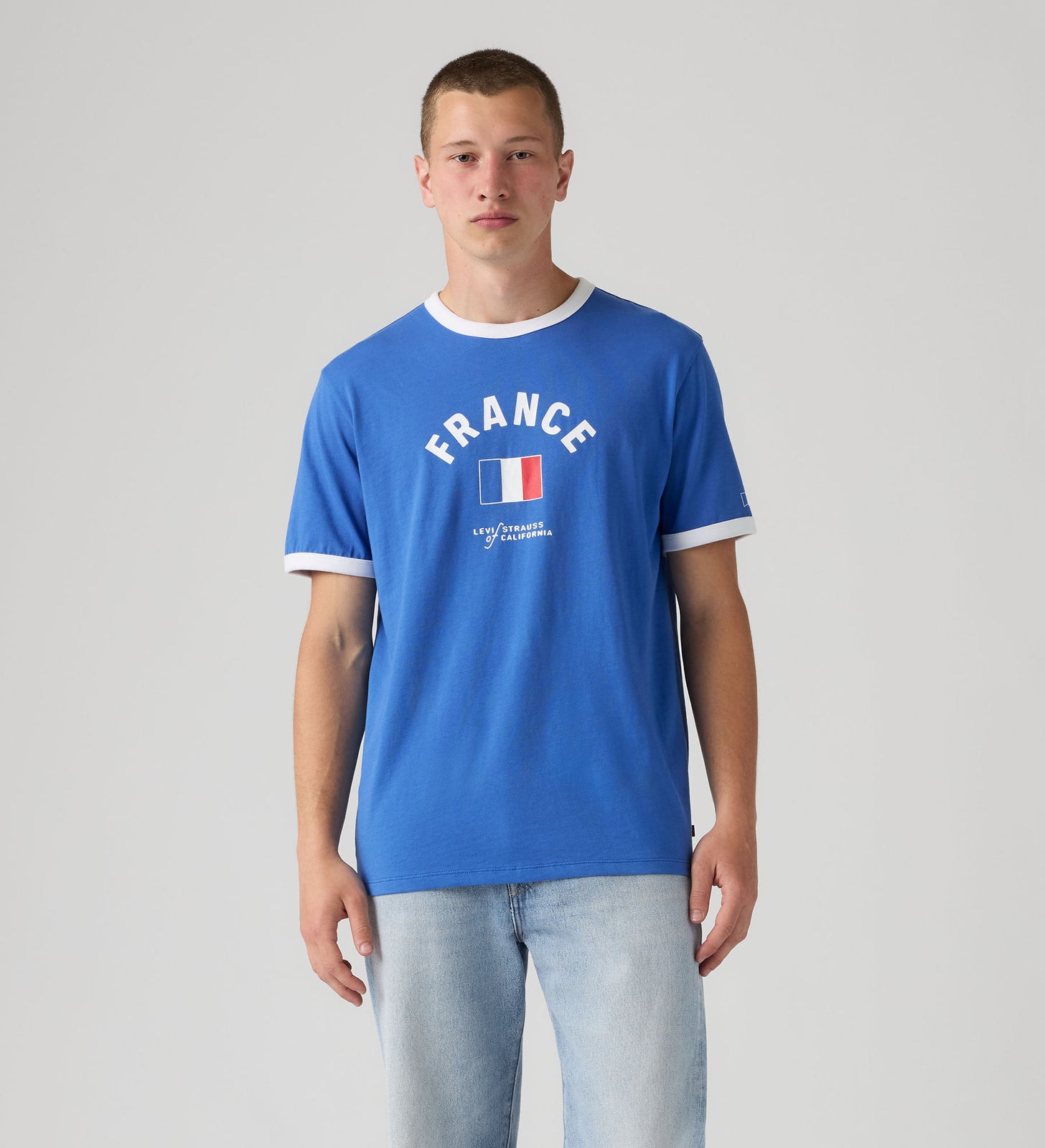 Main 1 - Levi's® France Men's Ringer Tee - 006GW0002