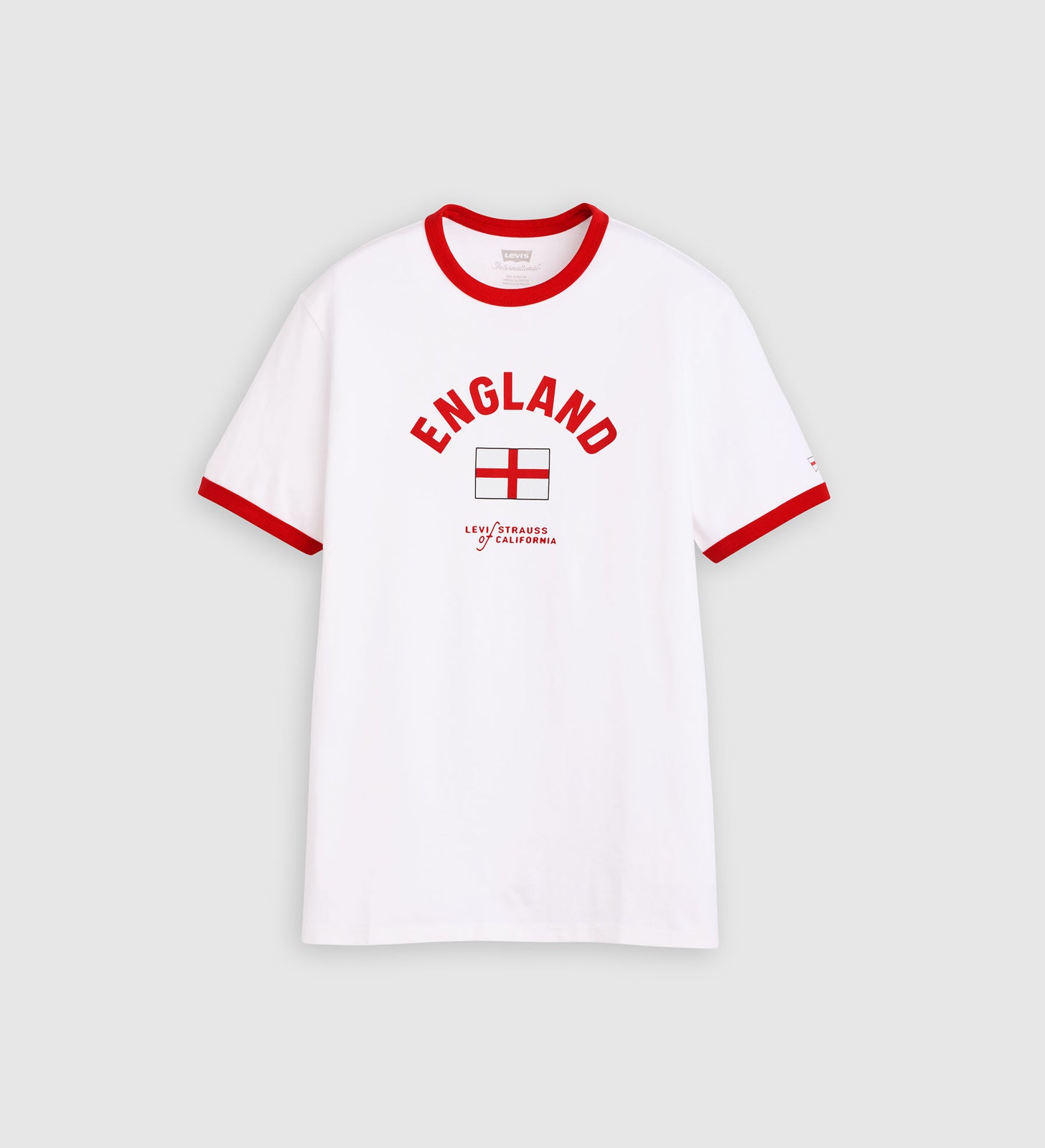 Main 5 - Levi's® England Men's Ringer Tee - 006GW0003