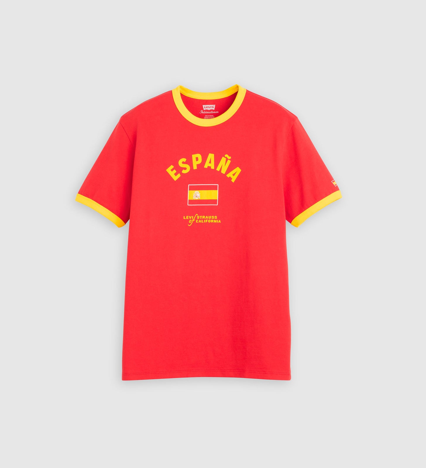 Main 5 - Levi's® Spain Men's Ringer Tee - 006GW0004