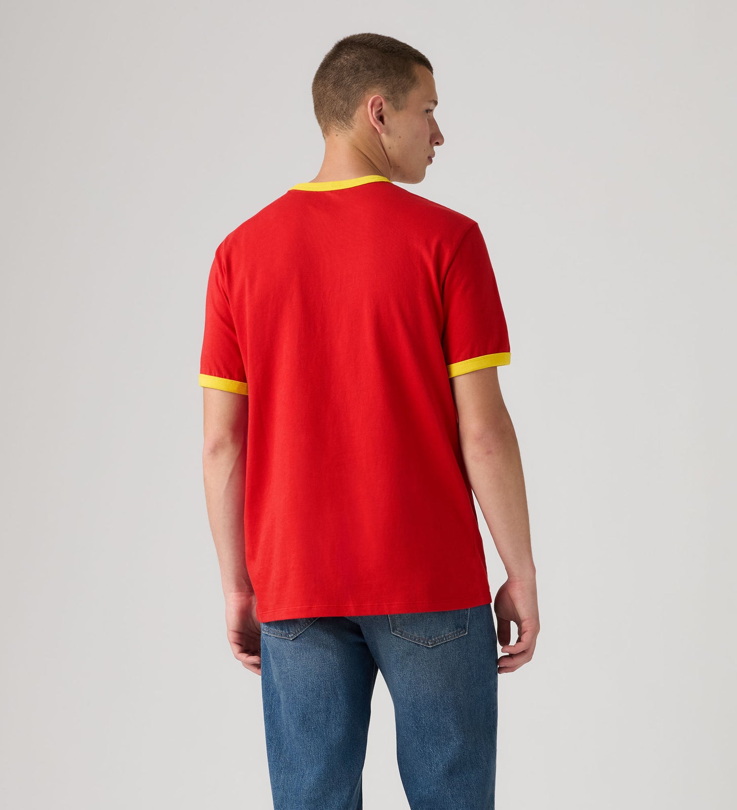 Main 3 - Levi's® Spain Men's Ringer Tee - 006GW0004